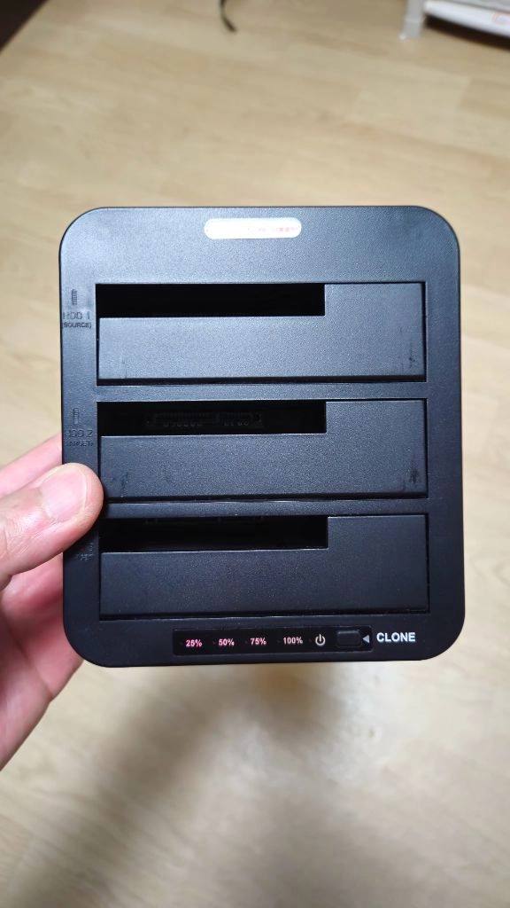 1TB + 320GB 하드디스크 + 도킹스테이션 이미지