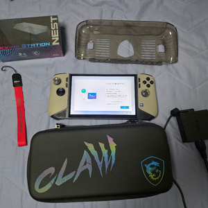 MSI CLAW 8 AI+ 수퍼팩 (루나클로) 이미지