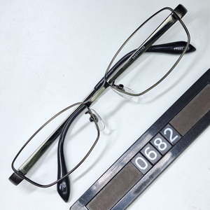YT589 안경테 안경 54mm 슬림 스퀘어 긱시크 일본 빈티지 레트로 Y2K 수입 패션 아메카지 아이웨어 올드머니 이미지