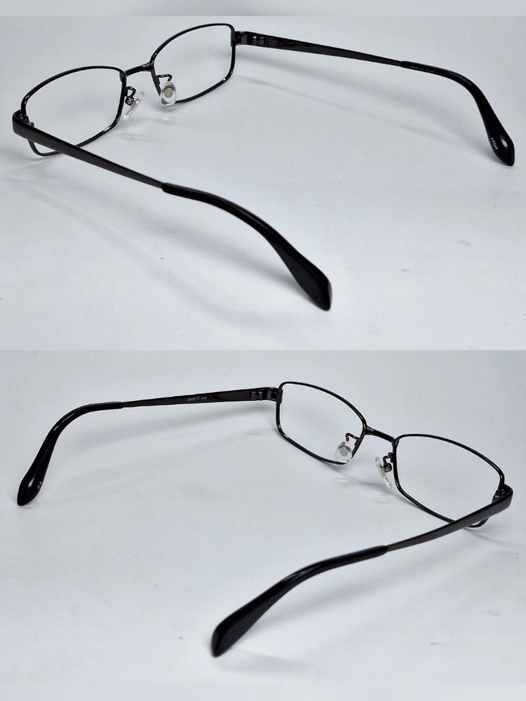 YT589 안경테 안경 54mm 슬림 스퀘어 긱시크 일본 빈티지 레트로 Y2K 수입 패션 아메카지 아이웨어 올드머니 이미지