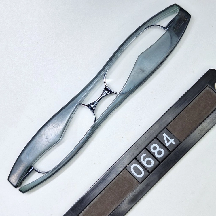 포켓 휴대용 컴팩트 접이식 미니 안경테 안경 45mm 일본 빈티지 레트로 클래식 앤틱 복고 패션 수입 아이웨어 레어 이미지
