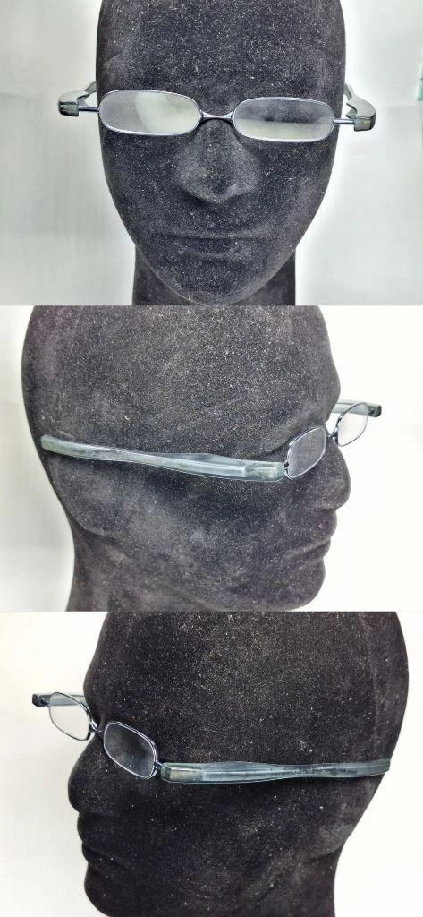 포켓 휴대용 컴팩트 접이식 미니 안경테 안경 45mm 일본 빈티지 레트로 클래식 앤틱 복고 패션 수입 아이웨어 레어 이미지