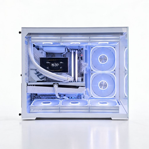 라이젠7500X3D + RTX5060Ti 화이트 컴퓨터 조립PC 이미지
