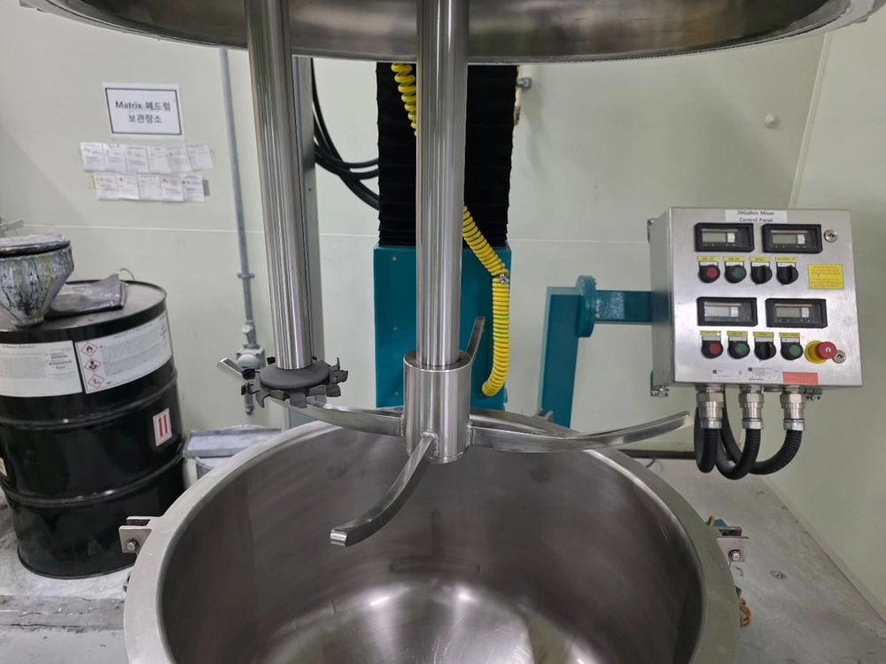 독일 네취사(NETZSCH) 100 , 50 ,20 Gallon Mixer(네취, 교반기, 믹서) 이미지