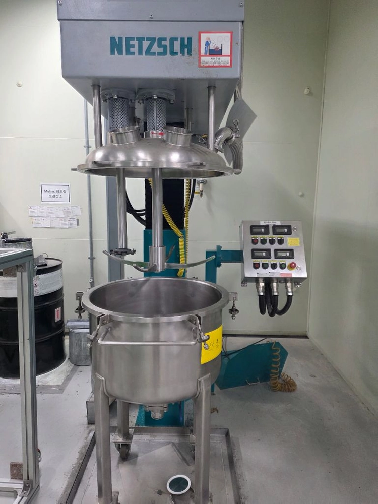 독일 네취사(NETZSCH) 100 , 50 ,20 Gallon Mixer(네취, 교반기, 믹서) 이미지
