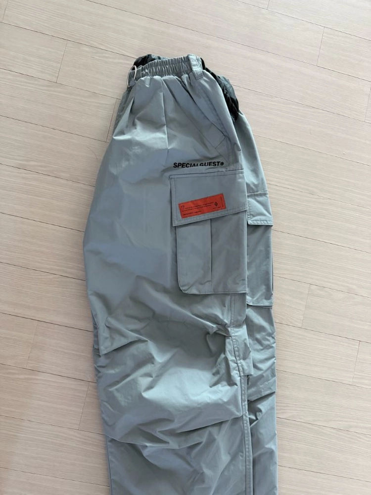 스페셜게스트 V2 모드 슈퍼와이드 팬츠 oslo grey 보드바지 이미지