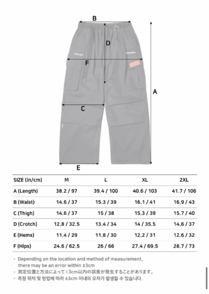 스페셜게스트 V2 모드 슈퍼와이드 팬츠 oslo grey 보드바지 이미지