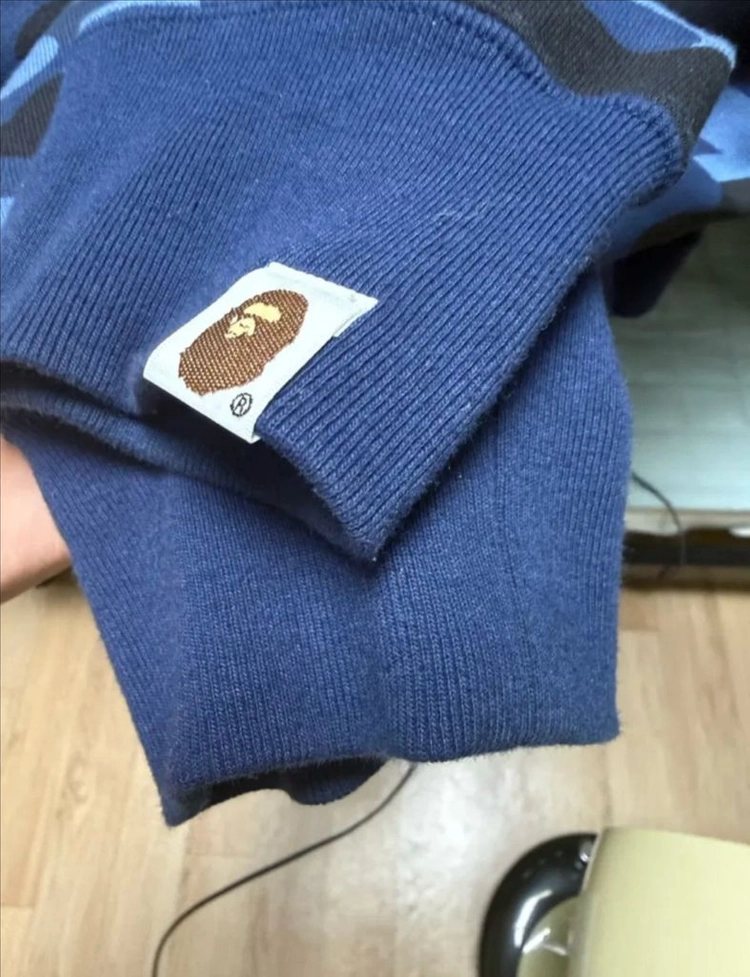베이프 청계 후드집업 컬러카모 샤크 후디 L 이미지