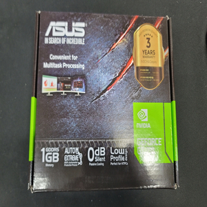 GeForce GT710 그래픽카드 ASUS GEFORCE GT-710 그래픽 카드 새상품 이미지