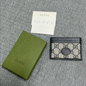 구찌 인터로킹 G 슈프림 카드지갑 정품 풀박스 이미지