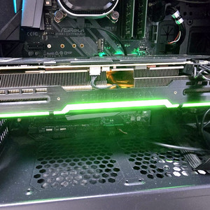 RTX 2080 8GB 그래픽카드 정상작동 본체에서 바로 분리 이미지
