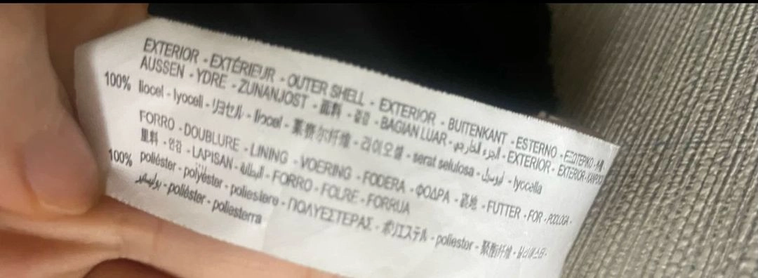 자라 라이오셀 트렌치코트 블랙 이미지