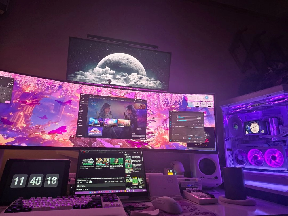 삼성 G9 49인치 모니터 스마트티비 OLED 풀옵 이미지