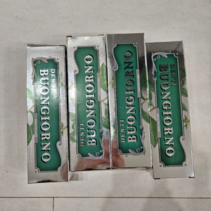 아토세이프 덴티본조르노 구취치약 170g 4개 이미지