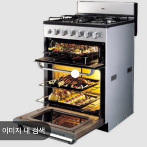 SK매직 4구 가스 오븐 레인지 이미지