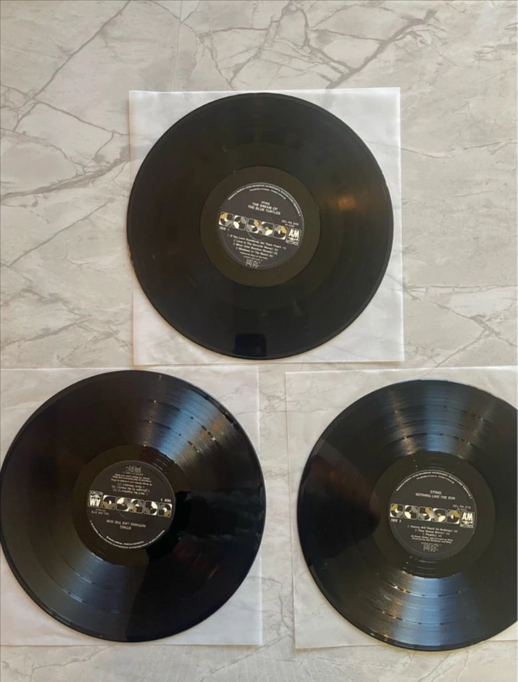 스팀 Sting 엘피 LP 세트 모음 판매 이미지