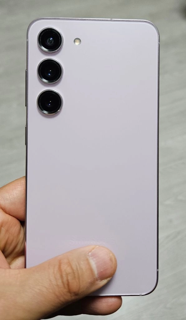 갤럭시 S23 라벤더 256GB A급 싸게 팝니다. 이미지