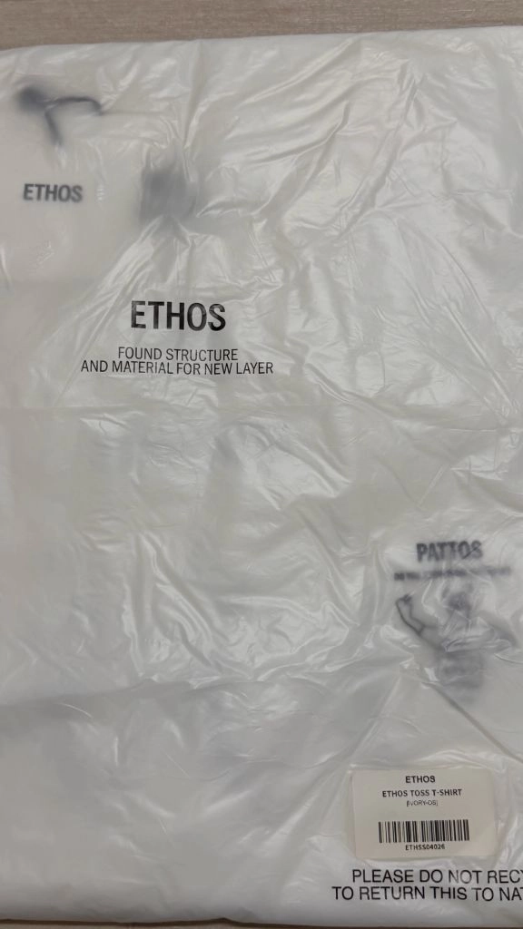 ETHOS 에토스 파토스 티셔츠 새제품 이미지