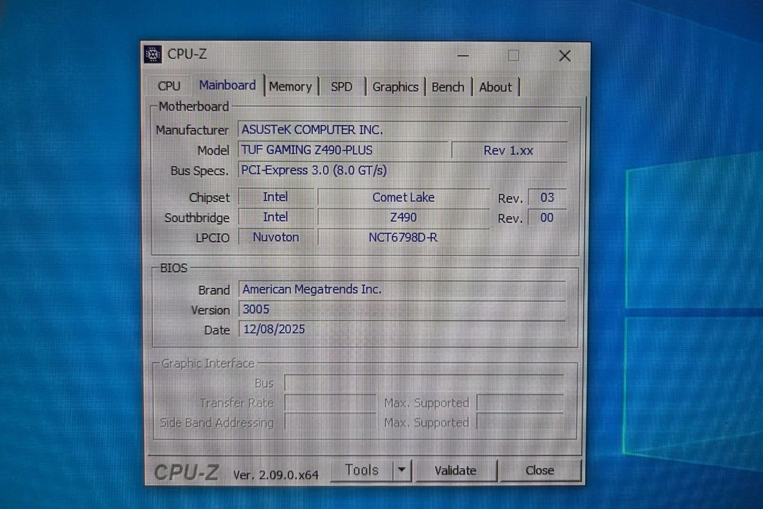 ASUS TUF Gaming Z490-PLUS 이미지