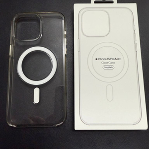 애플 MagSafe형 투명 케이스(Apple Clear Case with MagSafe), 아이폰 15 프로맥스 이미지