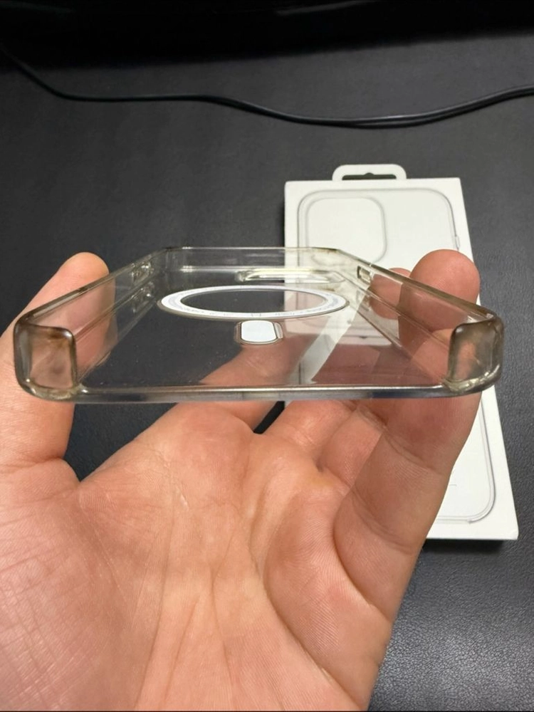 애플 MagSafe형 투명 케이스(Apple Clear Case with MagSafe), 아이폰 15 프로맥스 이미지