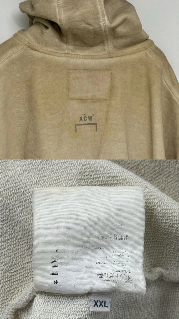 XXL / 어콜드월 A COLD-WALL 가먼트다잉 후드티 이미지