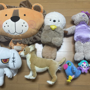인형 쿠션 일괄 이미지