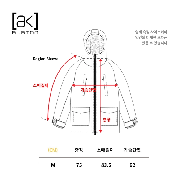 버튼 / Burton AK Swash 자켓 (M) 이미지