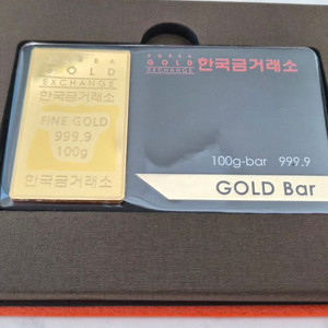 한국금거래소 순금 골드바 100g 이미지