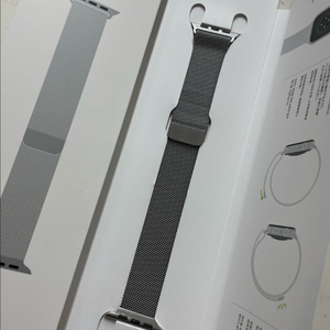 애플워치 실버 밀레니즈루프 45mm SS급 이미지