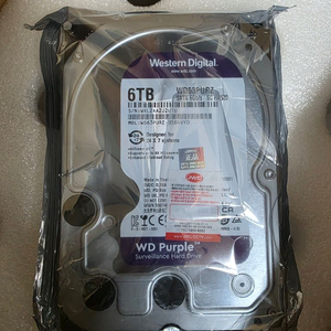 WD 웨스턴 6TBㆍCCTV녹화기 전용 HDD 하드디스크ㆍ새상품 이미지