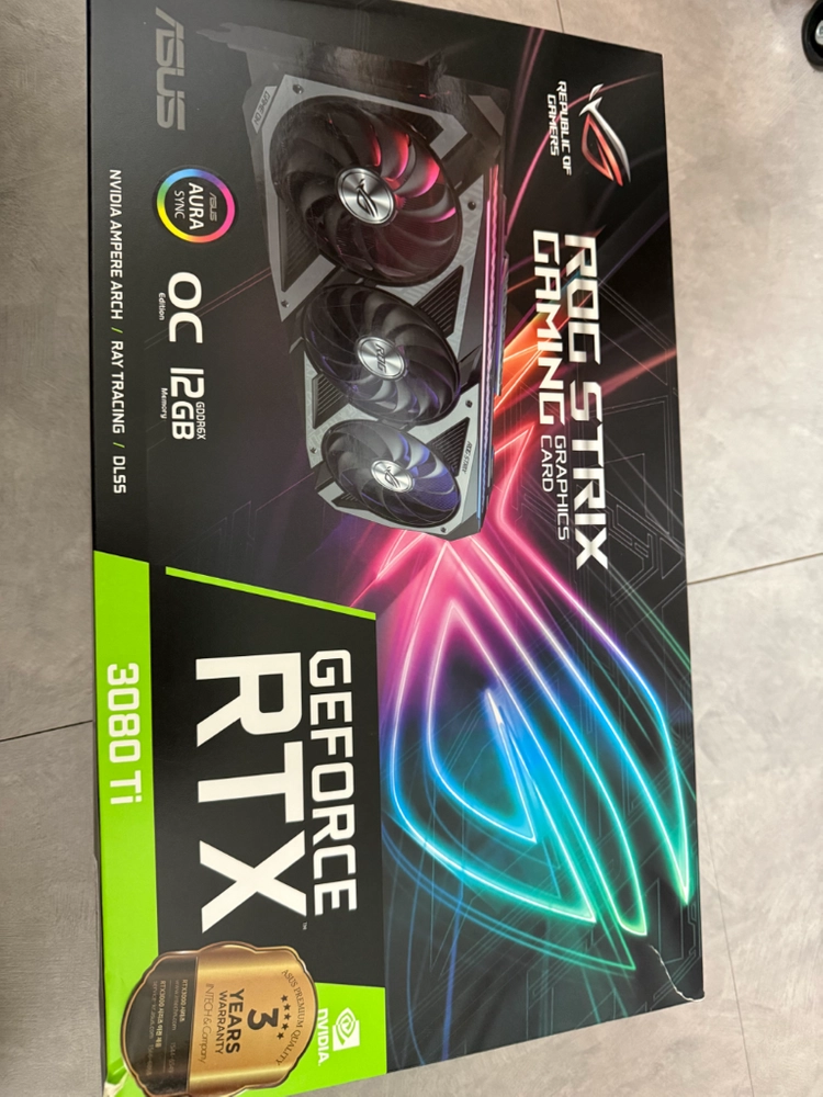 rtx 3080ti rog strix 이미지