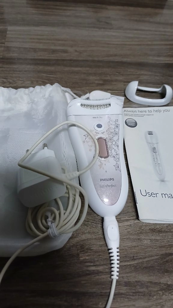 여성용 제모기필립스 여성용 제모기 SatinPerfect 화이트 이미지