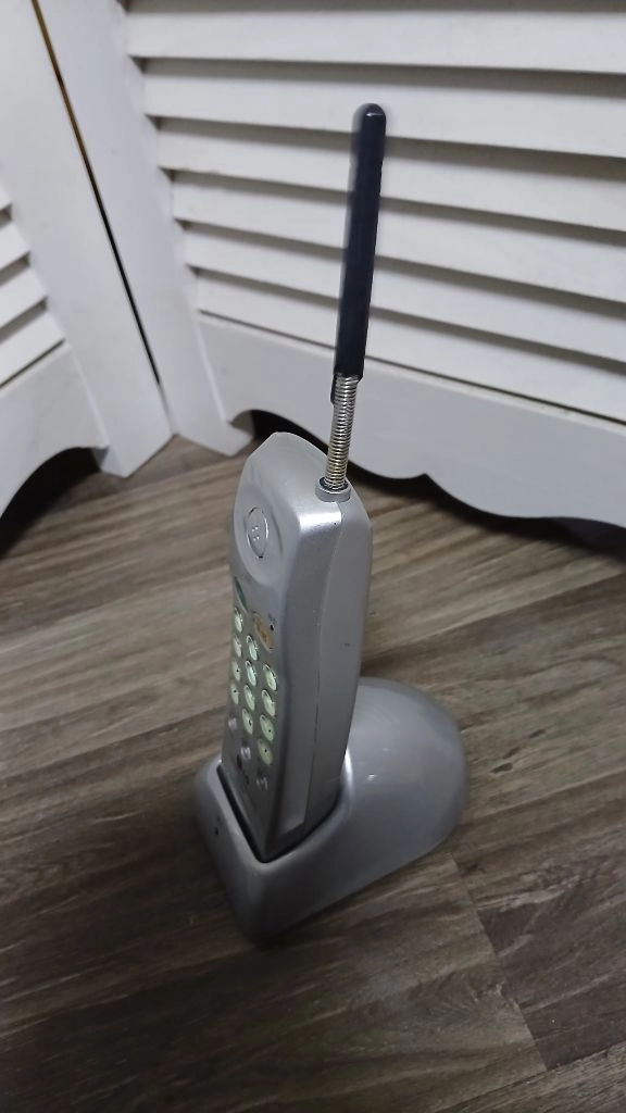 빈티지 무선 전화기 이미지