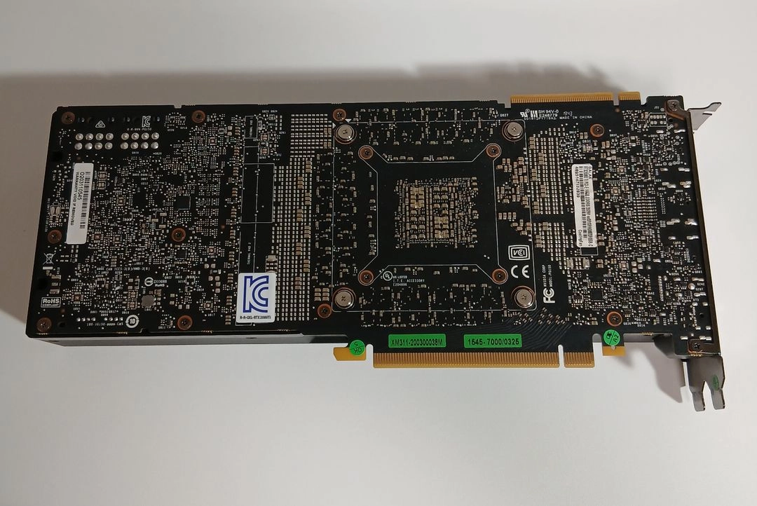갤럭시 RTX 2080 TI 11GB 그래픽카드 이미지