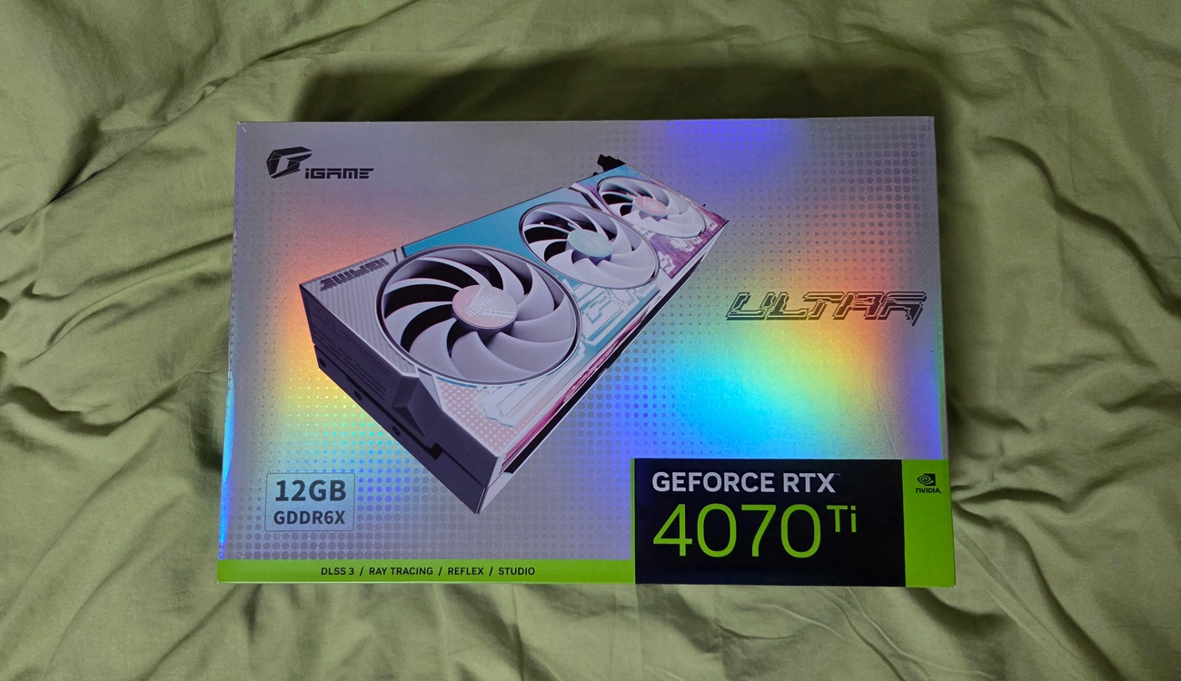 컬러풀 RTX 4070Ti Ultra OC 새상품 교체 화이트 - 안심되는 중고거래