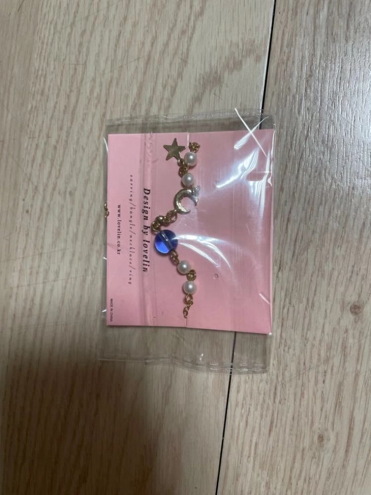 별 달 진주 팔찌 (새상품) 이미지