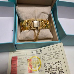 24K 순금 팔찌 50돈 팝니다 이미지