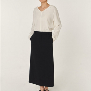 버다나 끌로에 맥시 스커트 (블랙) VERDANA Chloe Maxi Skirt (Black) 이미지