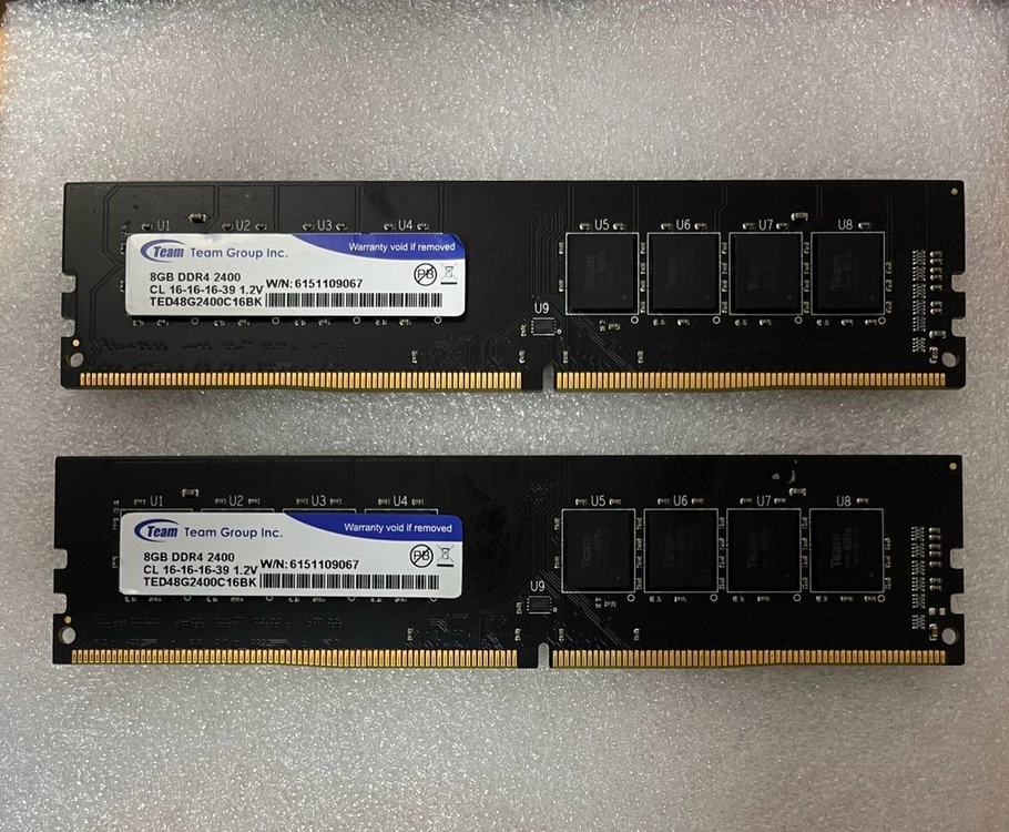 ddr4 8gb 2133,2400 이미지