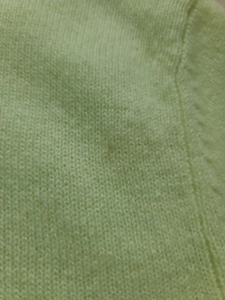 SOYOOM Cashmere Knit 소윰 캐시미어 그린 라임 연두색 긴팔 라운드넥 니트/ 릭오웬스 랑방 더캐시미어 이미지