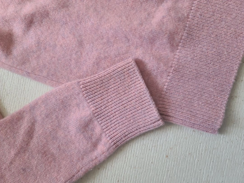 SOYOOM Cashmere Knit 소윰 캐시미어 니트 핑크 긴팔 라운드넥 / 릭오웬스 랑방 더바넷 더캐시미어 이미지