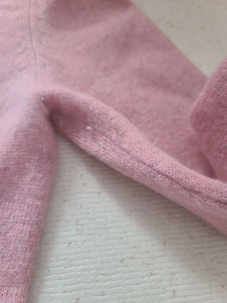 SOYOOM Cashmere Knit 소윰 캐시미어 니트 핑크 긴팔 라운드넥 / 릭오웬스 랑방 더바넷 더캐시미어 이미지