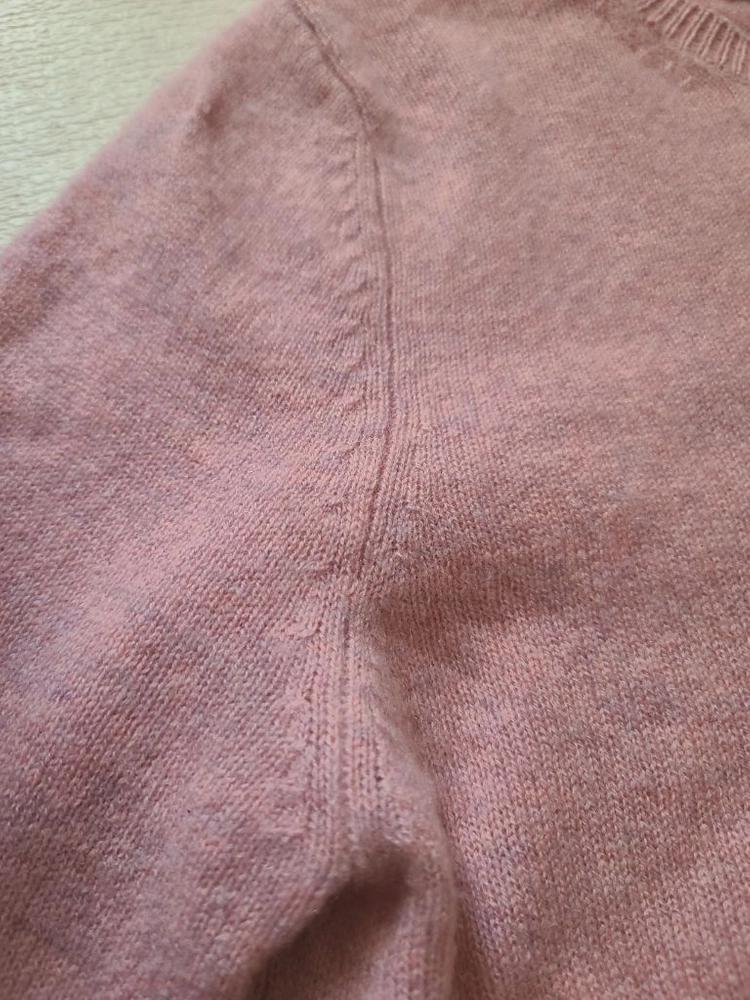 SOYOOM Cashmere Knit 소윰 캐시미어 니트 핑크 긴팔 라운드넥 / 릭오웬스 랑방 더바넷 더캐시미어 이미지