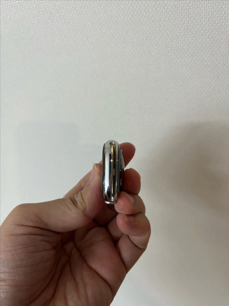 애플워치8스테인리스 45mm 실버 리퍼 신품급 이미지