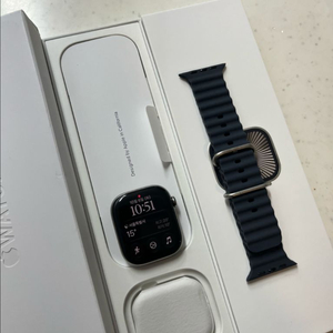 애플워치10티타늄 46mm 내추럴 SSS급 이미지