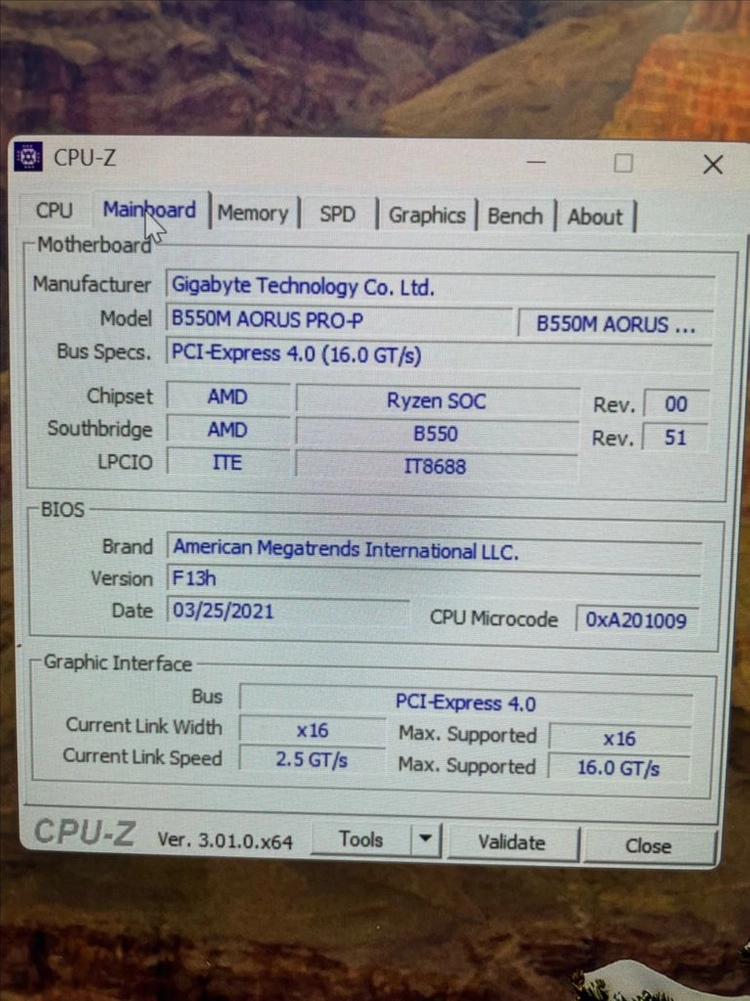 AMD 라이젠7 5800X / 기가바이트 B550M AORUS PRO-P 판매합니다 이미지