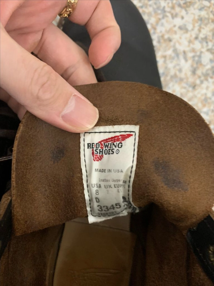 레드윙 3345 블랙페라리 US8 이미지