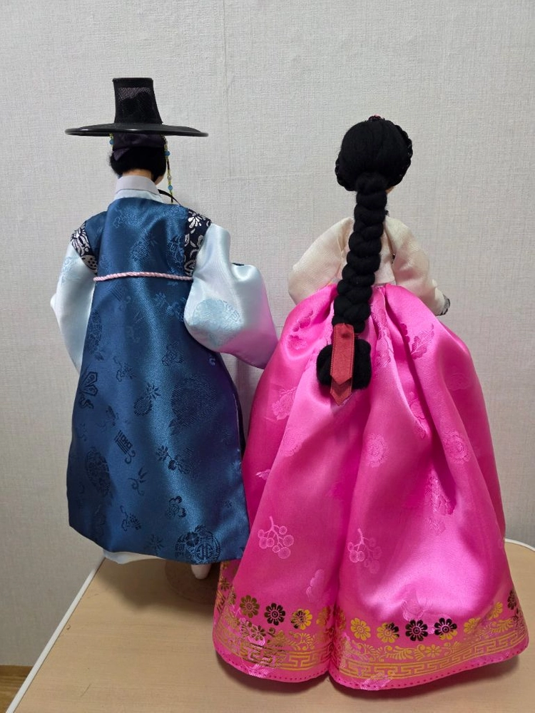 수제 한복인형 이미지