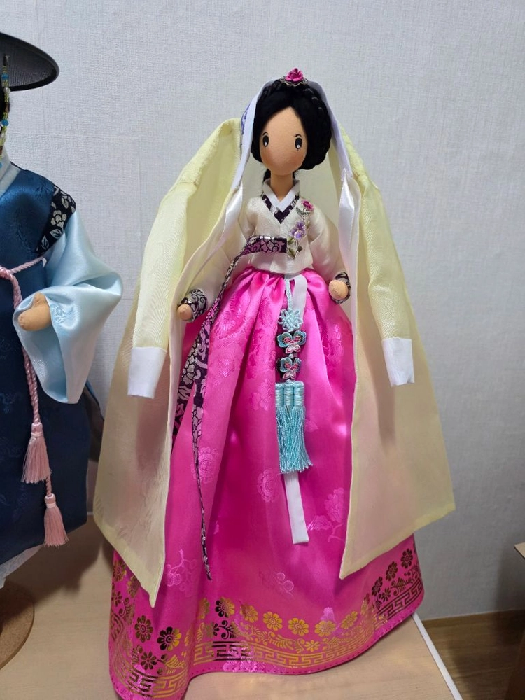 수제 한복인형 이미지